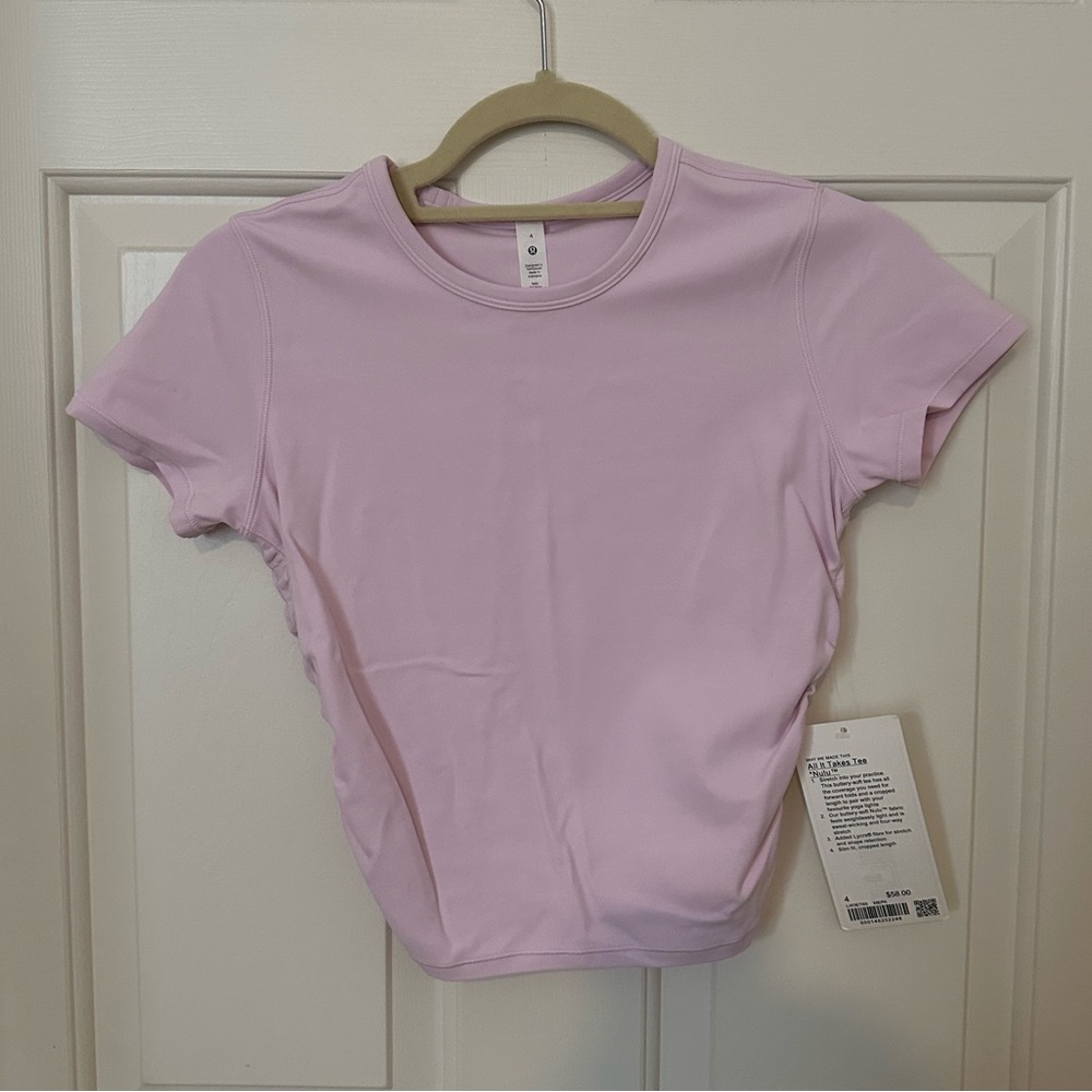 NWT - lululemon All It Takes Tee Nulu